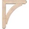 Ekena Millwork Thorton Craftsman Smooth Bracket w/ Offset Brace, Douglas Fir, 5 1/2"W x 24"D x 28"H BKT0604X24X28THR04SDF - alternate 3